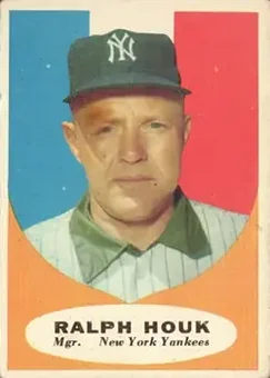 1961 Topps #133 - Ralph Houk - New York Yankees