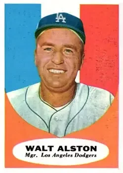 1961 Topps #136 Walter Alston