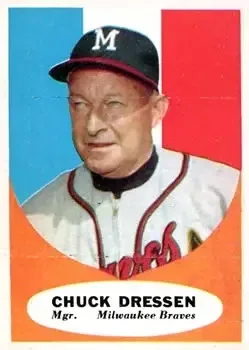 1961 Topps #137 Chuck Dressen