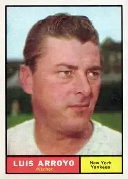 1961 Topps #142 Luis Arroyo