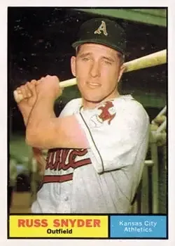 1961 Topps #143 Russ Snyder