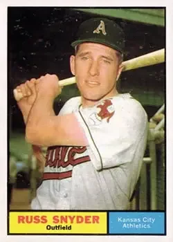 1961 Topps #143 Russ Snyder