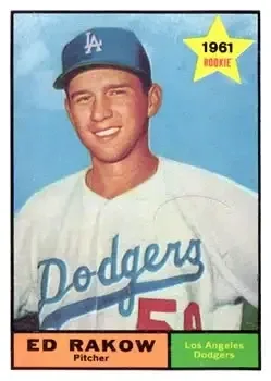 1961 Topps #147 Ed Rakow
