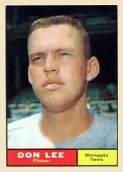 1961 Topps #153 Don Lee