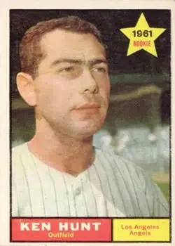1961 Topps #156 Ken L. Hunt