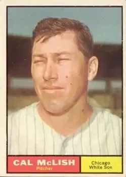 1961 Topps #157 Cal McLish