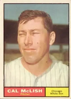 1961 Topps #157 Cal McLish
