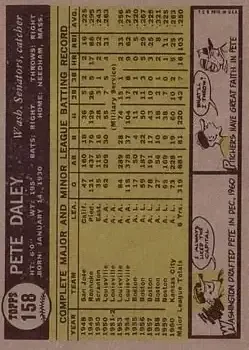Back of Pete Daley