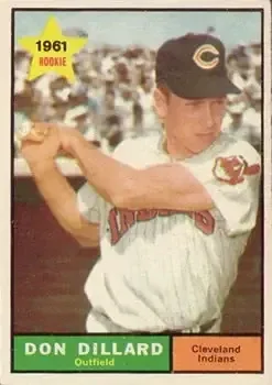 1961 Topps #172 Don Dillard