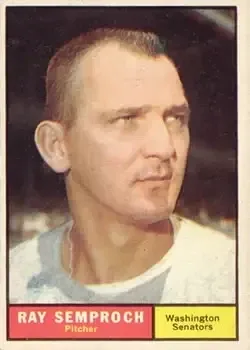 1961 Topps #174 Roman Semproch