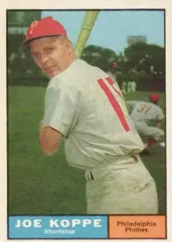 1961 Topps #179 Joe Koppe