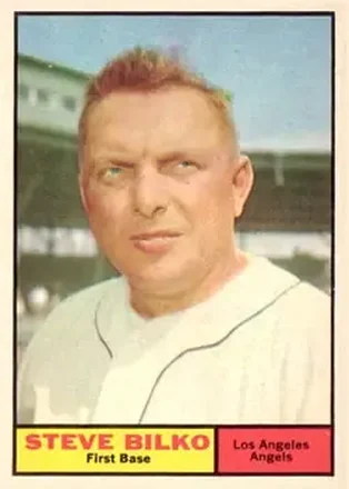 1961 Topps #184 Steve Bilko