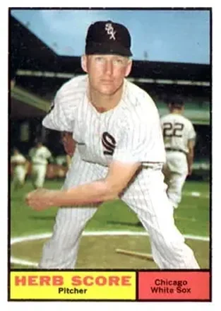 1961 Topps #185 Herb Score