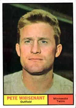1961 Topps #201 Pete Whisenant