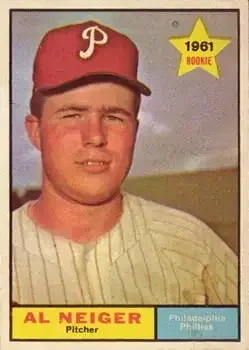 1961 Topps #202 Al Neiger