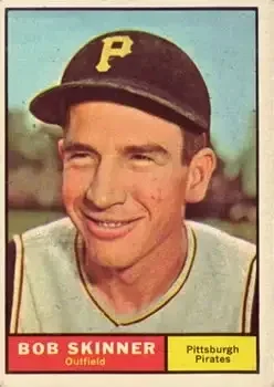 1961 Topps #204 Bob Skinner