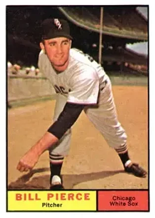 1961 Topps #205 Bill Pierce