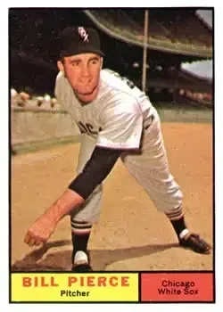 1961 Topps #205 Bill Pierce