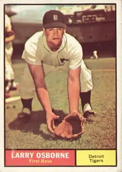 1961 Topps #208 Larry Osborne