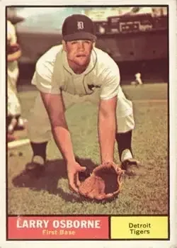 1961 Topps #208 Larry Osborne