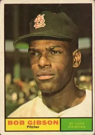 1961 Topps #211 Bob Gibson