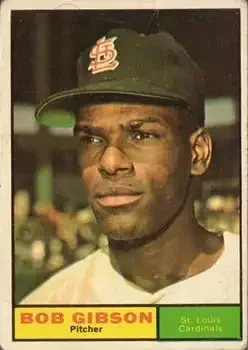 1961 Topps #211 Bob Gibson