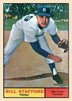 1961 Topps #213 Bill Stafford