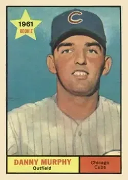 1961 Topps #214 Danny Murphy