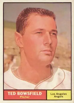 1961 Topps #216 Ted Bowsfield