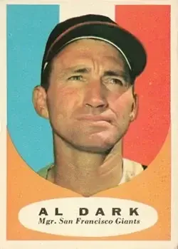1961 Topps #220 Alvin Dark