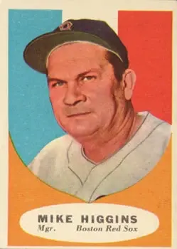 1961 Topps #221 Mike Higgins