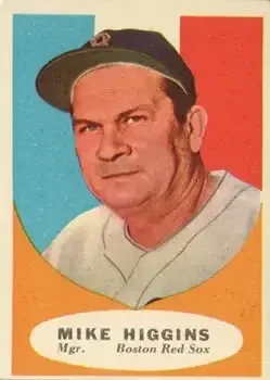 1961 Topps #221 Mike Higgins