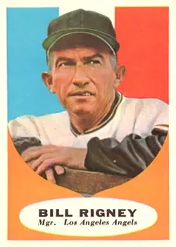 1961 Topps #225 Bill Rigney