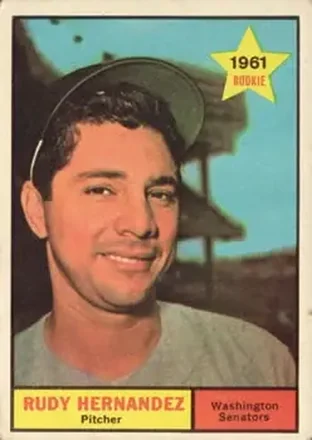 1961 Topps #229 Rudy Hernandez