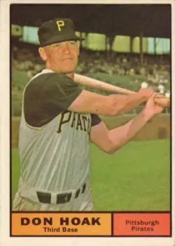 1961 Topps #230 Don Hoak