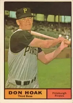 1961 Topps #230 Don Hoak
