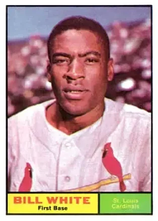 1961 Topps #232 Bill White