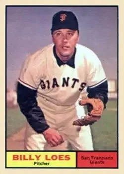 1961 Topps #237 Billy Loes
