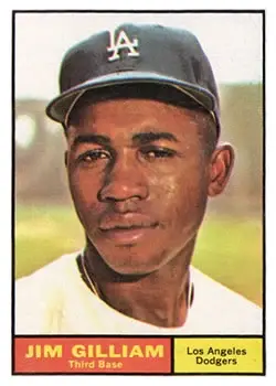1961 Topps #238 Jim Gilliam