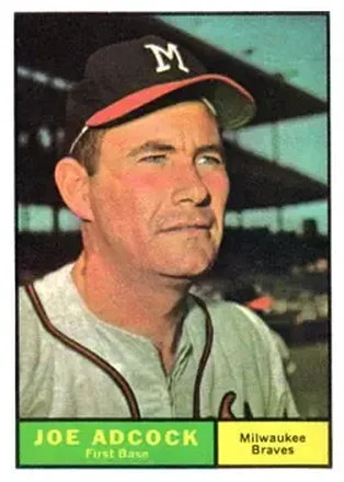 1961 Topps #245 Joe Adcock