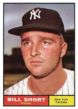 1961 Topps #252 Bill Short
