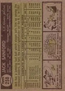 Back of Jack Sanford