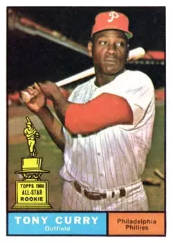 1961 Topps #262 Tony Curry