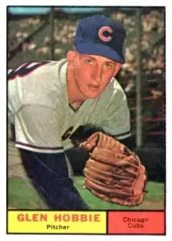 1961 Topps #264 Glen Hobbie