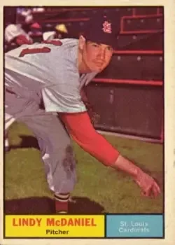 1961 Topps #266 Lindy McDaniel