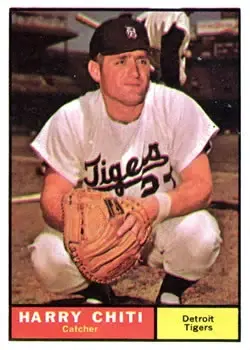 1961 Topps #269 Harry Chiti