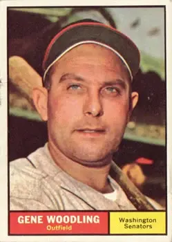 1961 Topps #275 Gene Woodling
