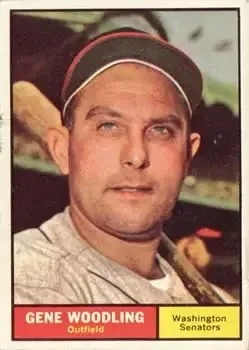 1961 Topps #275 Gene Woodling