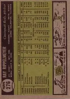 Back of Ray Rippelmeyer