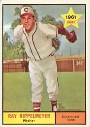 1961 Topps #276 Ray Rippelmeyer